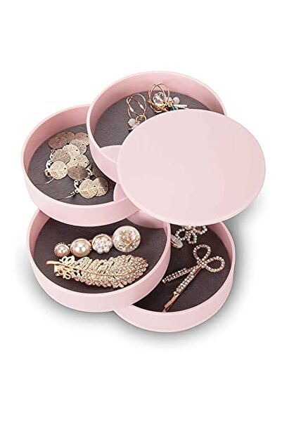 Generic Brand DELFINO Jewelry Organizer, Small Jewelry Storage Box Earring Ho...