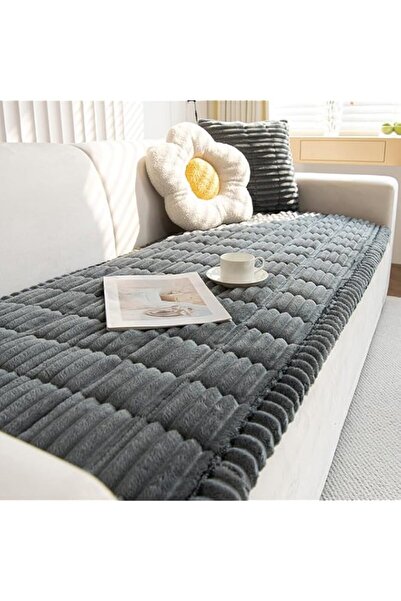 Generic Brand ALMEKAQUZ Couch Cover for Dogs Washable, Non Slip Fuzzy Pet Cou...