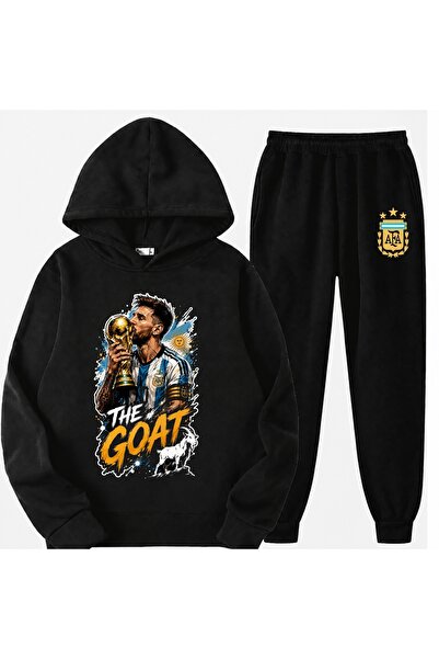 SVART WEAR Παιδική φόρμα με στάμπα Lionel Messi, 100% βαμβάκι