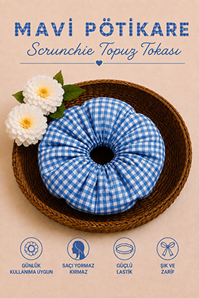 Hophera Pötikare Large Size Scrunchie Bagel Hair Clip Strong Elastic Bun Hair...