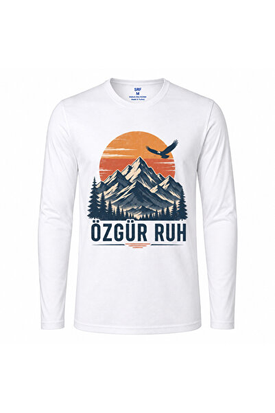 Sublimasyon Pamuk+Polyester Uzun Kollu Tişört