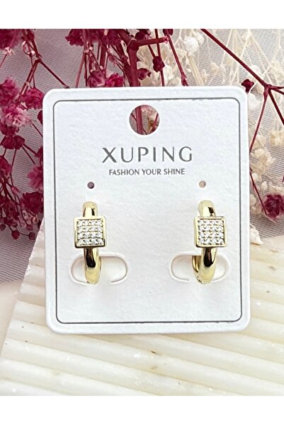 XUPING JEWELRY Zircon Stone Jewelry Series Vintage Model Steel Earrings