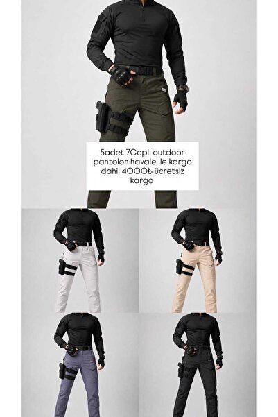 abanuzoğlu Taktikal Tactical Outdoor 7 Pocket Pants 5 Li Pants