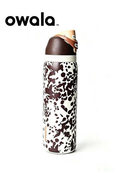 Generic FreeSip Sway Water Bottle with Straw, 32oz, Vintage Floral Print, Lea...
