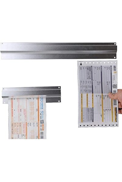 Generic Aluminum Bill Holder, 50cm Wall Mountable Tab Grabber, Restaurant Rec...