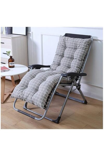Generic N/A Patio Chaise Lounger Cushion, Thicken Soft Recliner Rocking Chair...