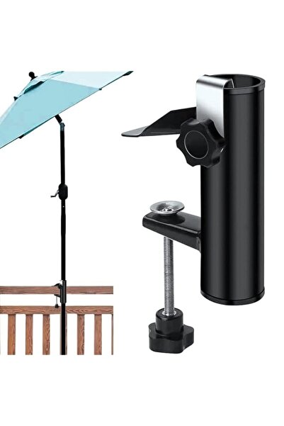 Generic X spring Outdoor Patio Umbrella Stand, Stainless Steel Clamp with Dra...
