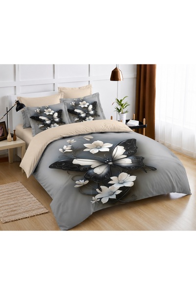 CHIRASO Bedding Set, 5D, Finet, Stretchy Sheet 180x200cm, Duvet Cover 220x240...
