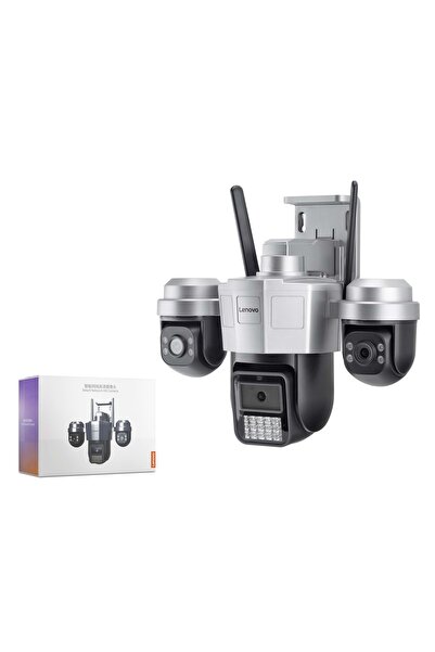 LENOVO W11C-Z 3Mp+3Mp+3Mp 1 Pt Kamera+2 Manuel Smart Wifi Kamera Güvenlik Kam...