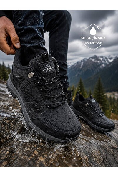 Babetty Erkek Trekking Kısa Spor Bot Outdoor Ortopedik Ayakkabı Suya Karşı Dayanıklı