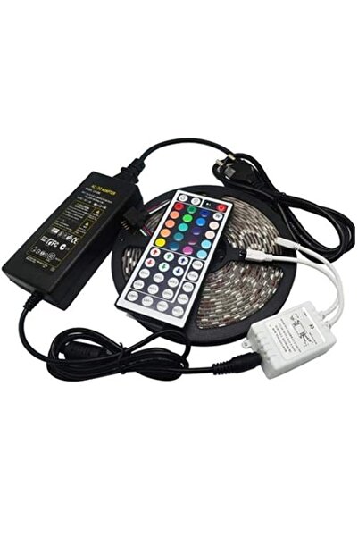 Generic LED Strip light RGB 5050 5m 300 led Waterproof with Remote 44K Contro...