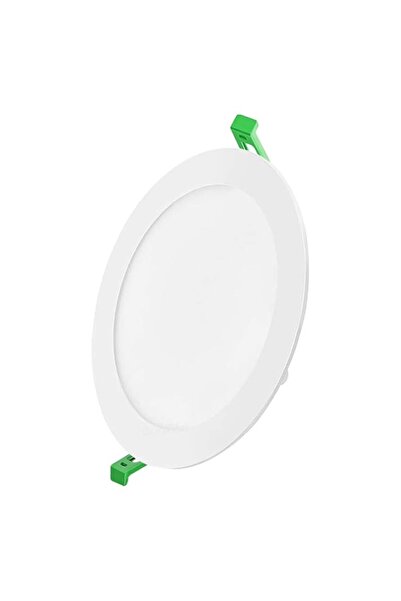Generic Duravel 6W Ultra-Slim LED Recessed Ceiling Light, 12cm Round Panel,White