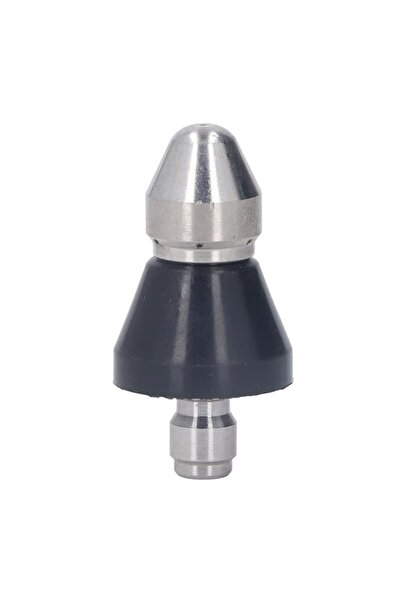 Generic 360° Rotating Pressure Washer Nozzle, Stainless Steel, 1/4 Inch, 6 Ho...