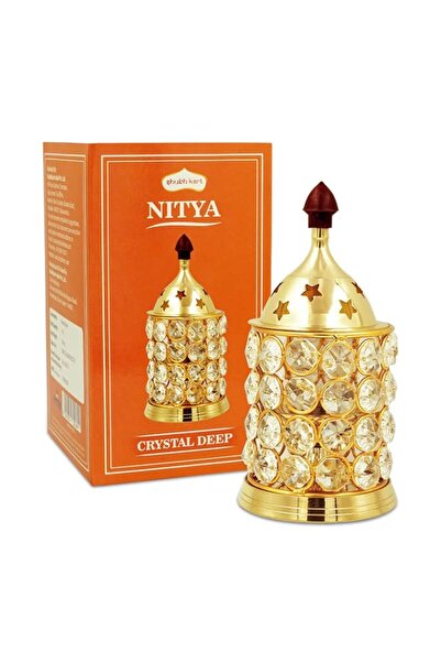 Generic Shubhkart Akhand Copper Crystal Diya Oil Glow Lamp puja Decorative Di...