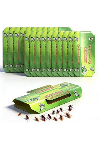 Generic 20-Pack Cockroach Killer Bait & Traps - Indoor Roach Infestation Cont...