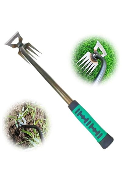 Generic THE WHITE SHOP Upgraded Weed Puller Tool, Durable Manganese Steel Han...