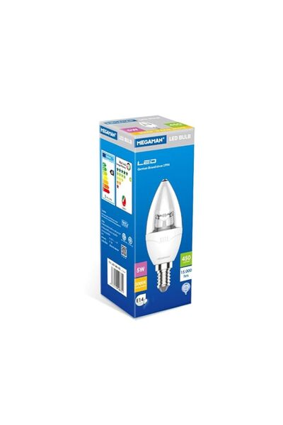 Generic Megaman Led Classic B Candle 5w 3000k Nondim Warm White