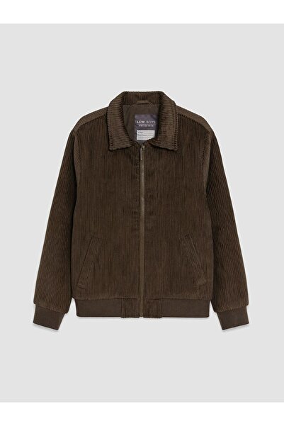 LC Waikiki Lcw Kids Brown Plain Standard & Regular Boys' Jacket