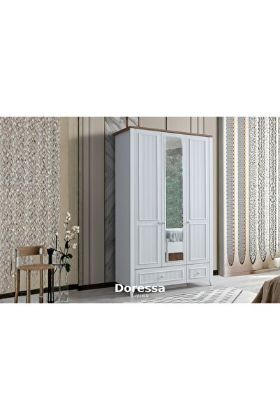 Doressa Living Yanis 3 Kapılı Gardırop