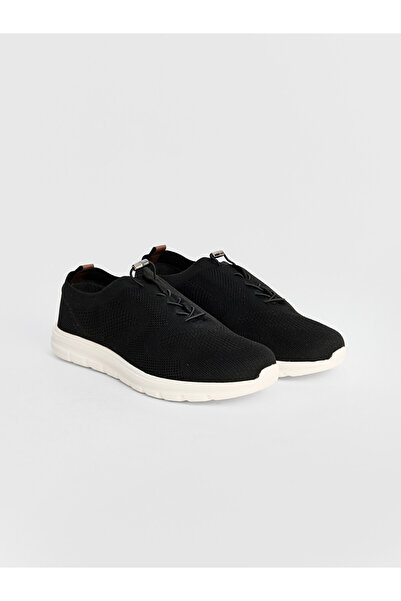 LC Waikiki Lcw Steps Men's Black Mesh Detailed Sneakers