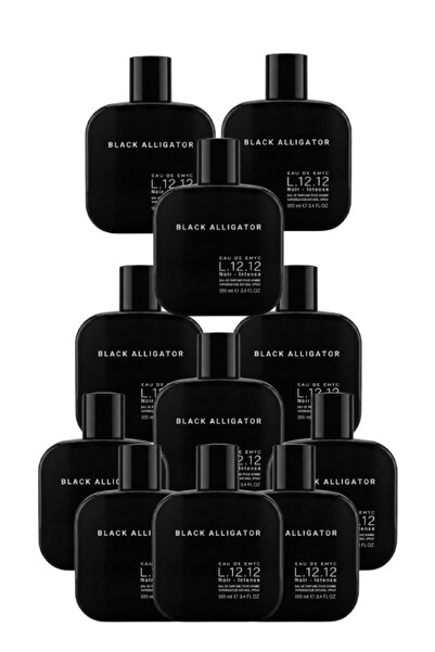 EMYC 11 Pieces Black Alligator Perfume 100ML