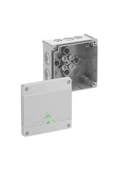 OEM Doza derivatie Abox 060, aparent, 8 intrari, IP66, 127 x 127 x 70 mm