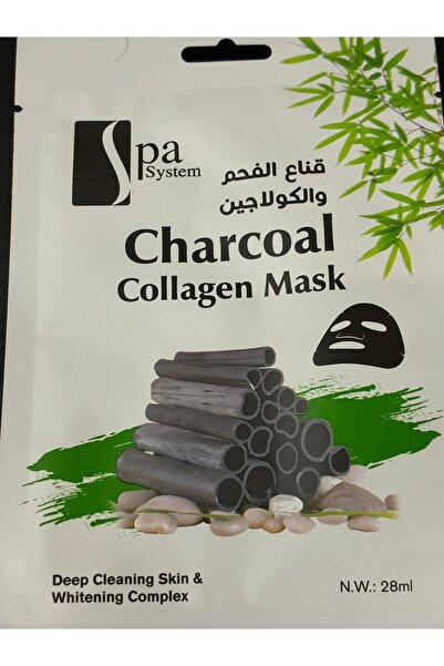 Spa System Spa System Charcoal & Collagen Mask