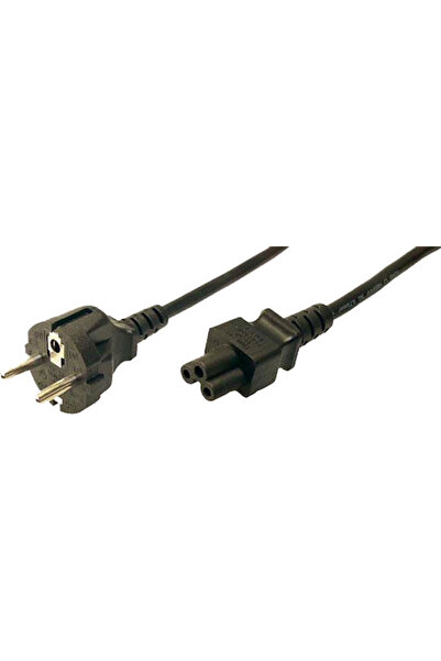 LogiLink Καλώδιο Σούκο - IEC C5 1.8μ Μαύρο (CP093)