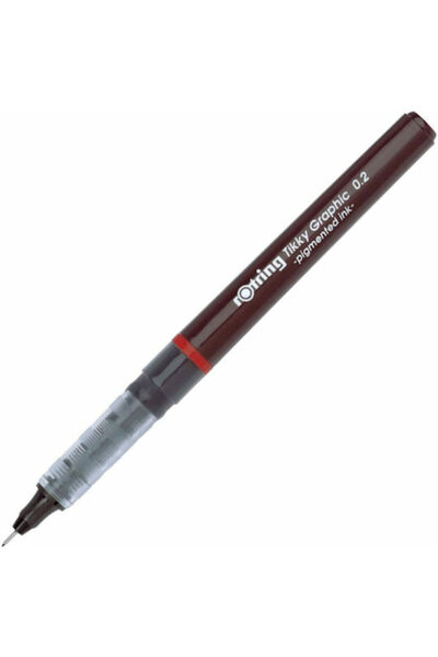 Rotring Τίκι Γραφικός Μαρκαδόρος Μόνιμης Γραφής 0.5mm Μαύρο
