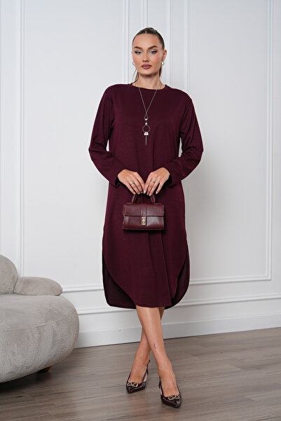 Mega Life Etegi Oval Slotted Oysho Tunic with Necklace