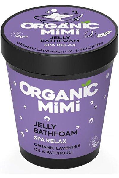 ORGANİC MİMİ Spa Relax Lavender and Patchouli Jelly Bath Foam 200 ml