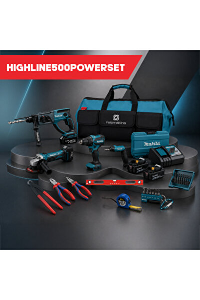 Makita REIS HIGHLINE500-POWERSET 15 PARÇA