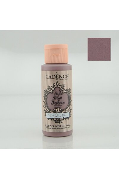 Cadence Cadence Style Matt Kumaş Boyası F614 Küllü Gül 59 Ml.