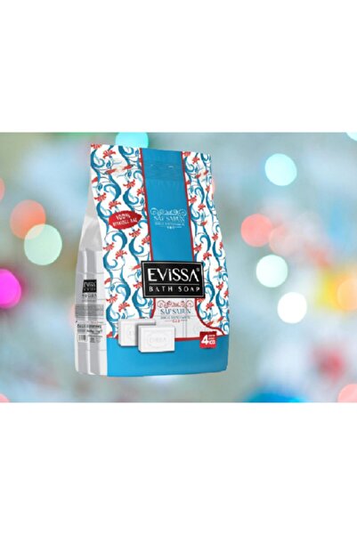 Evissa Doğal Banyo Sabunu Beyaz 20 Kalıp