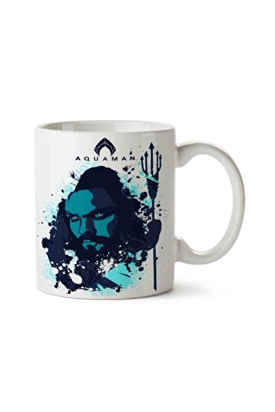 ART HEDİYE كوب آرثر كاري مطبوع عليه صورة ظلية على الجانبين