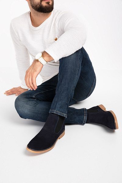 maximoda Genuine Nubuck Leather 3 Color Boots