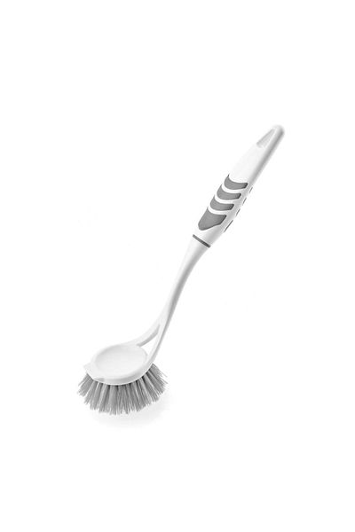 Titiz Plastik Softon Lux Gray Stone Round Sink Brush - Tp-335G