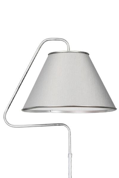 VENON Aydınlatma Lambader Silver Mia Üçgen Gümüş Patine (silver Çember) A.gri Şapka