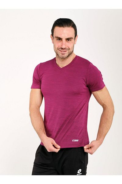 Lotto Tricou roșu Claret pentru bărbați W1113