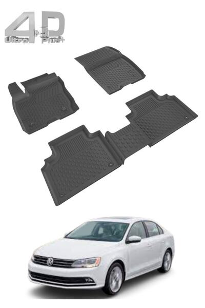 Sahler Vw Jetta 4.5d Havuz Paspas Takımı.2011 2020 Model Arası Uyumlu