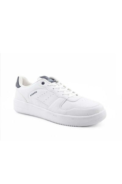 Kinetix Tyra Pu 1pr Men's Sports Shoes-white Navy Blue