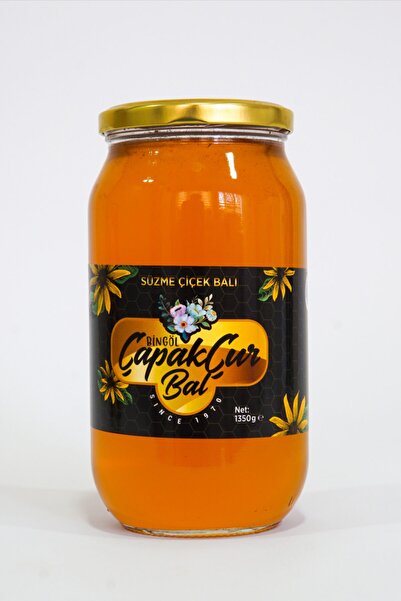 BİNGÖL ÇAPAKÇUR BAL Süzme Çiçek Balı (1350 Gr)