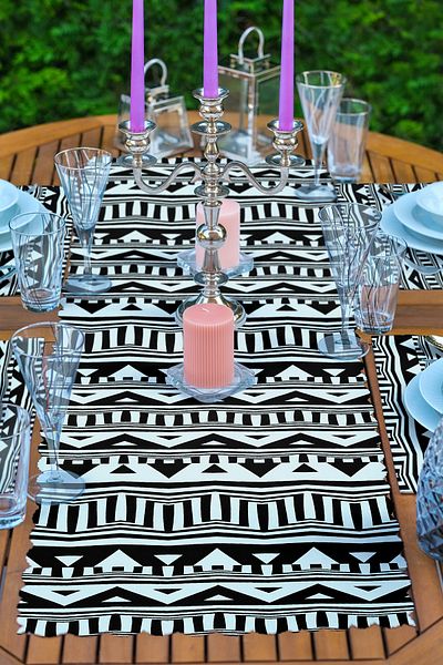 Realhomes 4+1 Special Design Scandinavian Designed American Service & Runner Set