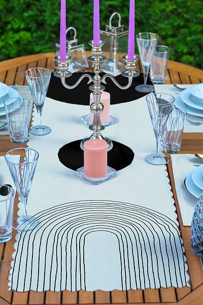 Realhomes 4+1 Special Design American Service & Runner Set
