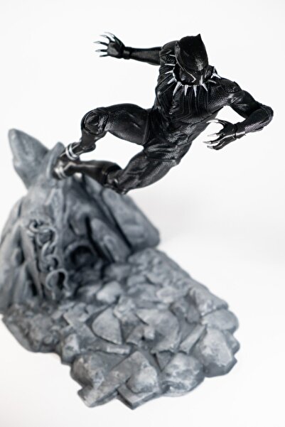 dream3d Black Panther Diorama / Figür - Kara Panter - 27 Cm