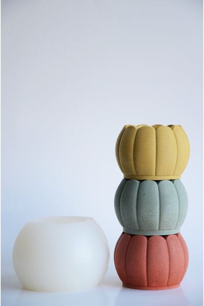 REALİTY YAPI Kabak Saksı Silikon Kalıbı