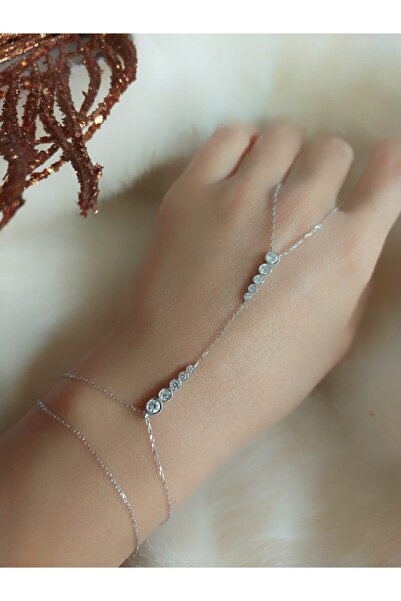 Lucille Silver 925 Ayar Gümüş Taşlı Şahmeran