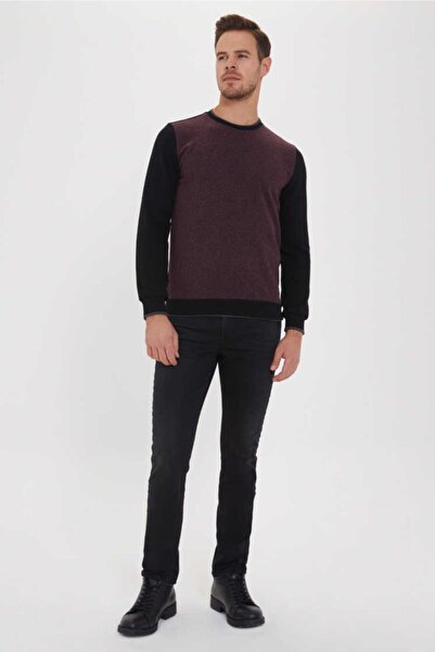 Lee Cooper Men's Newlexa 2 O Neck Sweatshirt Tile 201 LCM241036