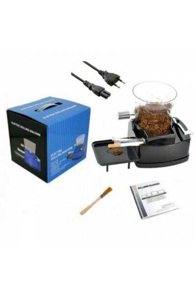 CTC Siyah Renk Electric Rolling Machine - Elektrikli Sigara Sarma Makinası(kalın Makaron Için)