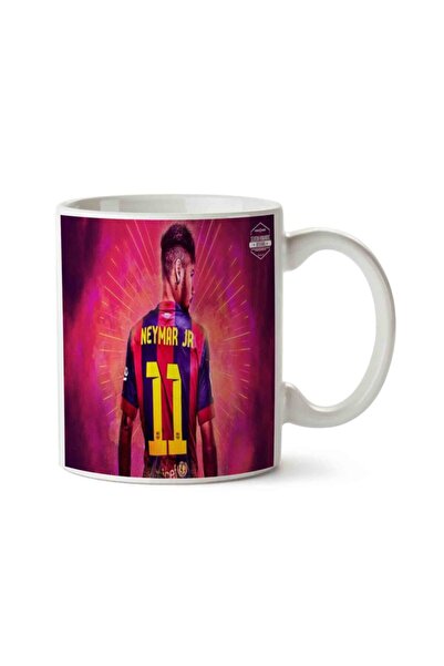ART HEDİYE كوب برشلونة نيمار مطبوع على الجانبين